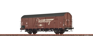 BRAWA 50475 - H0 - Gedeckter Güterwagen -Wartburg-, DB, Ep. III